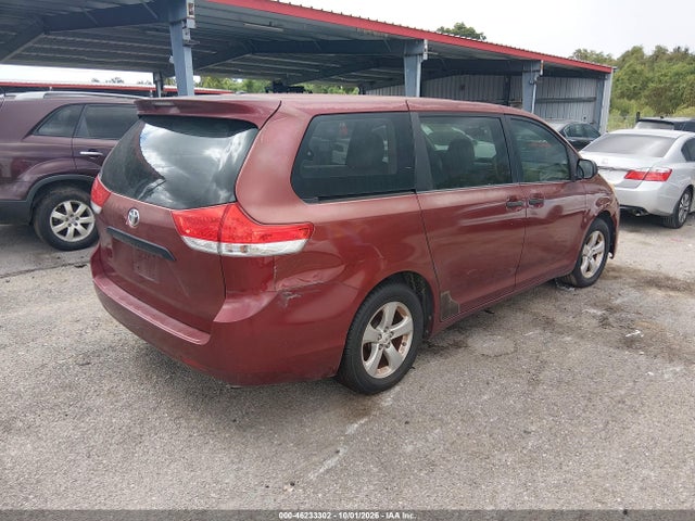 Продажа на аукционе авто 2012 Toyota Sienna Base 7 Passenger, vin: 5TDKA3DC9CS013052, номер лота: 46233302