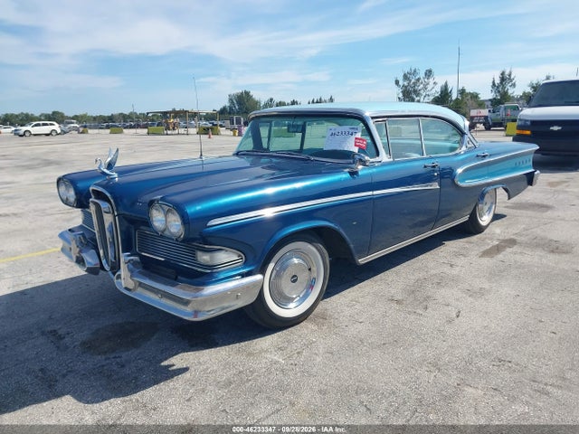 1958 Edsel Pacer მანქანა იყიდება აუქციონზე, vin: W8RH702553, აუქციონის ნომერი: 46233347