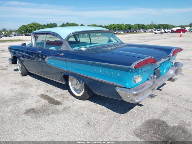 1958 Edsel Pacer მანქანა იყიდება აუქციონზე, vin: W8RH702553, აუქციონის ნომერი: 46233347