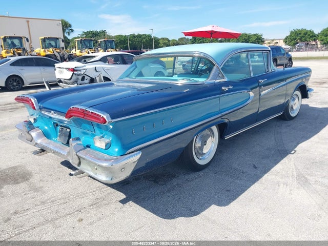 1958 Edsel Pacer მანქანა იყიდება აუქციონზე, vin: W8RH702553, აუქციონის ნომერი: 46233347