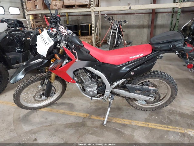 2014 Honda Crf250 L მანქანა იყიდება აუქციონზე, vin: MLHMD3814E5100095, აუქციონის ნომერი: 46233443