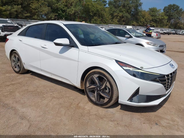 2021 Hyundai Elantra Sel მანქანა იყიდება აუქციონზე, vin: 5NPLN4AG2MH019935, აუქციონის ნომერი: 46233479