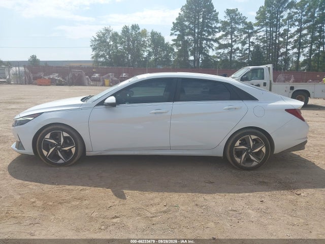 2021 Hyundai Elantra Sel მანქანა იყიდება აუქციონზე, vin: 5NPLN4AG2MH019935, აუქციონის ნომერი: 46233479