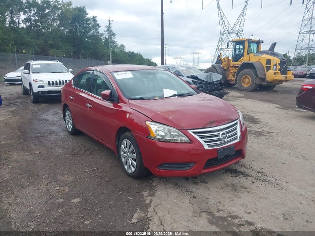 Продаж на аукціоні авто 2013 Nissan Sentra Sv, vin: 3N1AB7AP4DL692259, номер лоту: 46233519