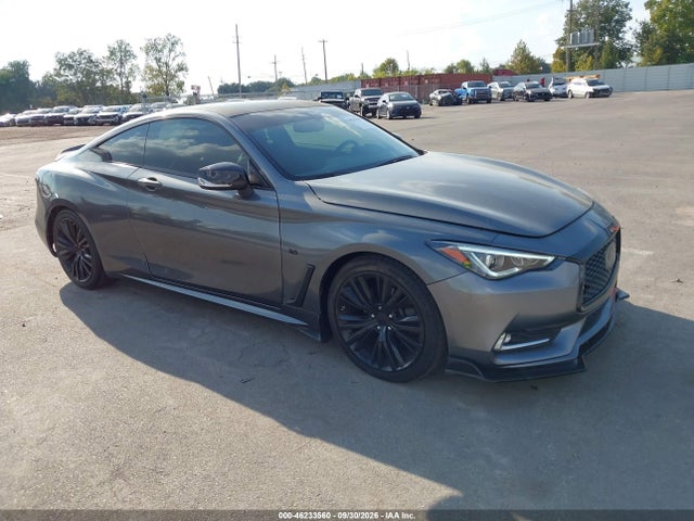 2018 Infiniti Q60 3.0t Luxe მანქანა იყიდება აუქციონზე, vin: JN1EV7EK0JM343074, აუქციონის ნომერი: 46233560