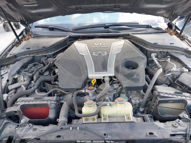 2018 Infiniti Q60 3.0t Luxe მანქანა იყიდება აუქციონზე, vin: JN1EV7EK0JM343074, აუქციონის ნომერი: 46233560