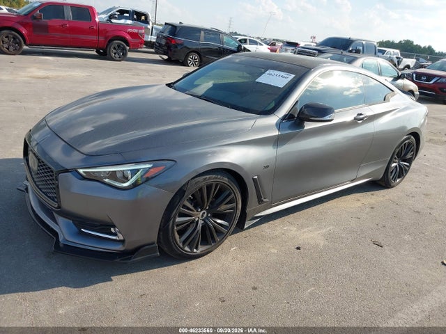 2018 Infiniti Q60 3.0t Luxe მანქანა იყიდება აუქციონზე, vin: JN1EV7EK0JM343074, აუქციონის ნომერი: 46233560