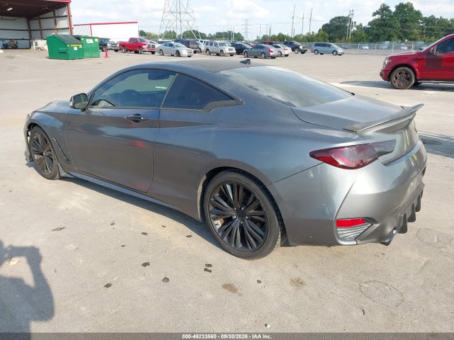 2018 Infiniti Q60 3.0t Luxe მანქანა იყიდება აუქციონზე, vin: JN1EV7EK0JM343074, აუქციონის ნომერი: 46233560