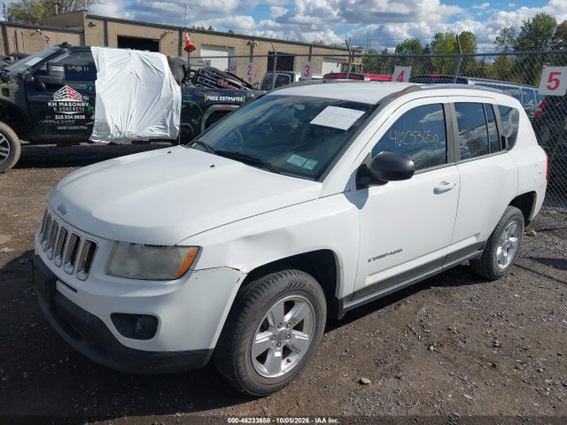 2013 Jeep Compass Sport მანქანა იყიდება აუქციონზე, vin: 1C4NJCBA8DD250918, აუქციონის ნომერი: 46233650