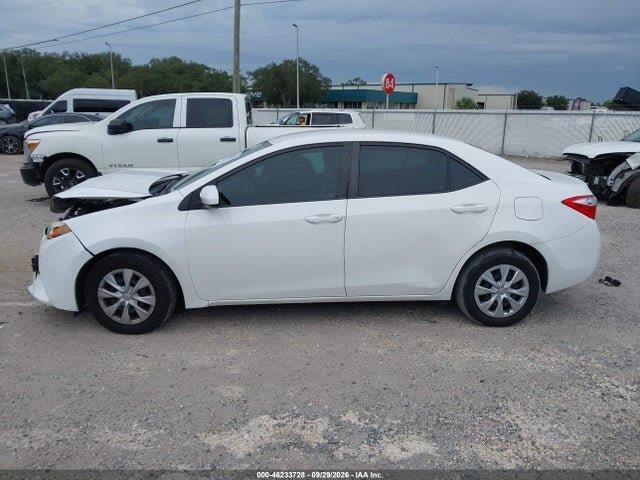 Aukcja sprzedaży 2016 Toyota Corolla L, vin: 5YFBURHEXGP457366, numer aukcji: 46233728
