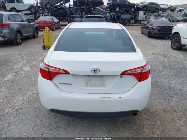 Aukcja sprzedaży 2016 Toyota Corolla L, vin: 5YFBURHEXGP457366, numer aukcji: 46233728