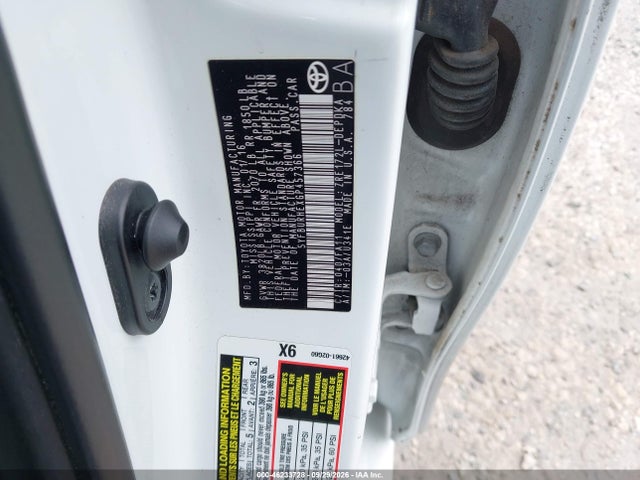 Aukcja sprzedaży 2016 Toyota Corolla L, vin: 5YFBURHEXGP457366, numer aukcji: 46233728