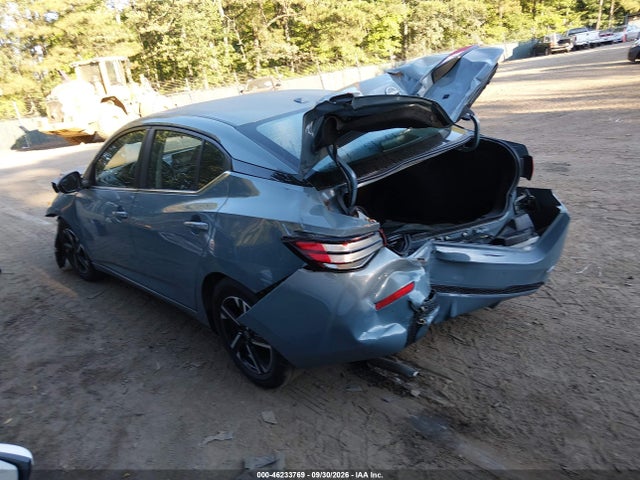 2025 Nissan Sentra Sv მანქანა იყიდება აუქციონზე, vin: 3N1AB8CV5SY286864, აუქციონის ნომერი: 46233769