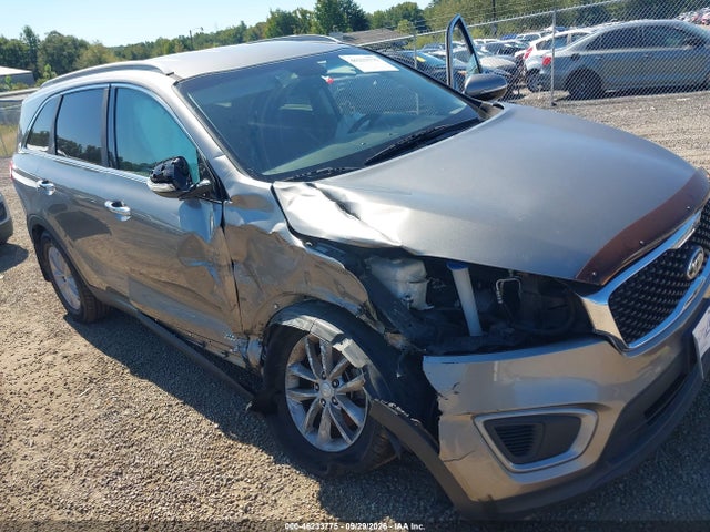 2016 Kia Sorento 3.3l Lx მანქანა იყიდება აუქციონზე, vin: 5XYPGDA56GG178589, აუქციონის ნომერი: 46233775
