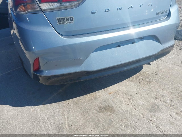 2018 Hyundai Sonata Hybrid Se მანქანა იყიდება აუქციონზე, vin: KMHE24L32JA080244, აუქციონის ნომერი: 46233803