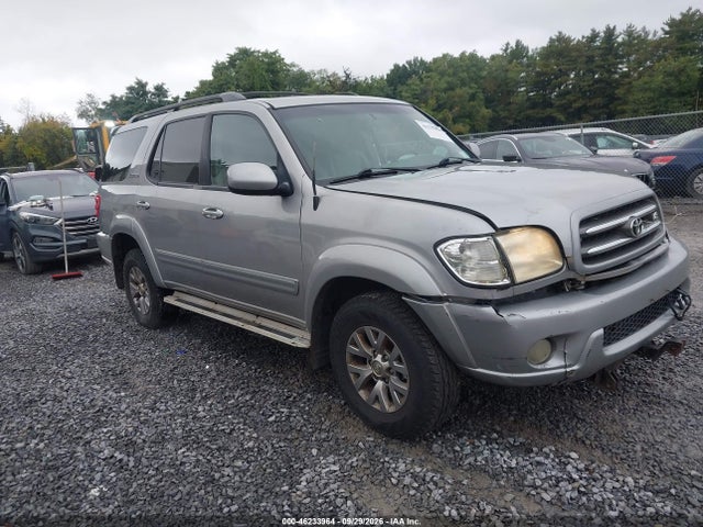 2001 Toyota Sequoia Limited V8 მანქანა იყიდება აუქციონზე, vin: 5TDBT48A91S057042, აუქციონის ნომერი: 46233964