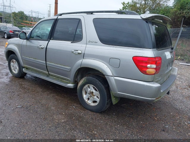Aukcja sprzedaży 2001 Toyota Sequoia Limited V8, vin: 5TDBT48A31S046487, numer aukcji: 46233978