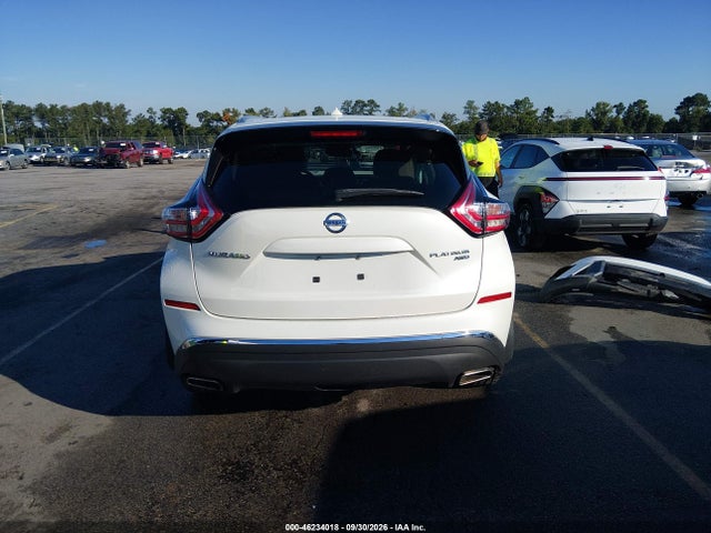 Aukcja sprzedaży 2015 Nissan Murano Platinum, vin: 5N1AZ2MHXFN264954, numer aukcji: 46234018