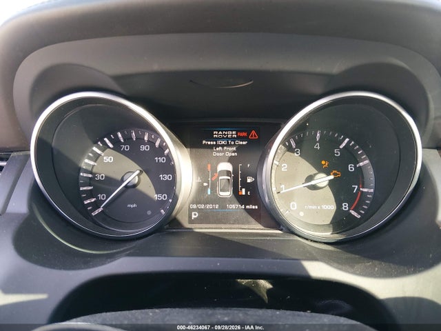 46234067 :رقم المزاد ، SALVV2BG4CH656360 vin ، 2012 Land Rover Range Rover Evoque Pure Plus مزاد بيع