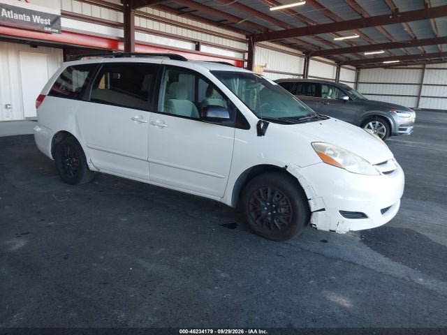 2008 Toyota Sienna Le მანქანა იყიდება აუქციონზე, vin: 5TDZK23C68S137987, აუქციონის ნომერი: 46234179