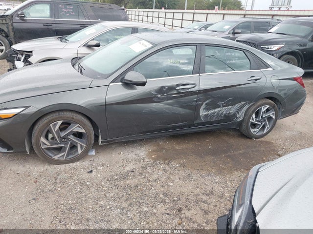 2025 Hyundai Elantra Limited მანქანა იყიდება აუქციონზე, vin: KMHLP4DG5SU983742, აუქციონის ნომერი: 46234180