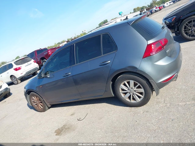 Продажа на аукционе авто 2016 Volkswagen Golf Tsi S 4-door, vin: 3VW217AUXGM042194, номер лота: 46234279