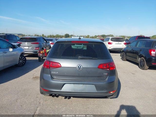 Продажа на аукционе авто 2016 Volkswagen Golf Tsi S 4-door, vin: 3VW217AUXGM042194, номер лота: 46234279