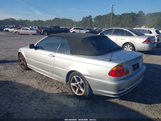 2002 Bmw 325ci მანქანა იყიდება აუქციონზე, vin: WBABS33422JY59362, აუქციონის ნომერი: 46234282