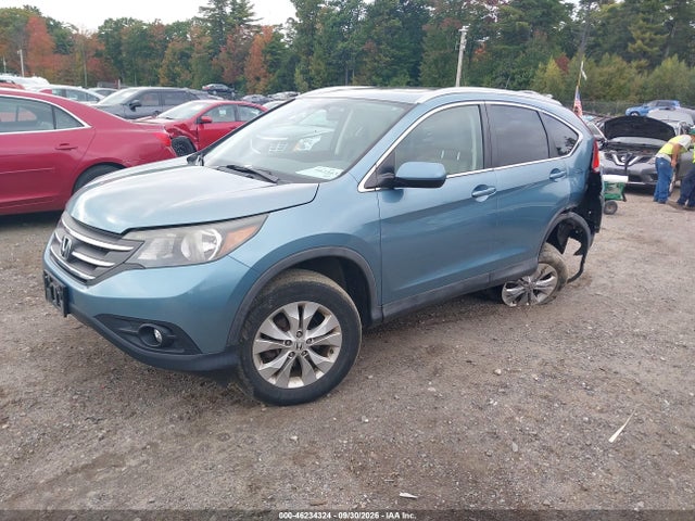 Honda Cr-v Ex-l 2014 2HKRM4H76EH633732 Image 2
