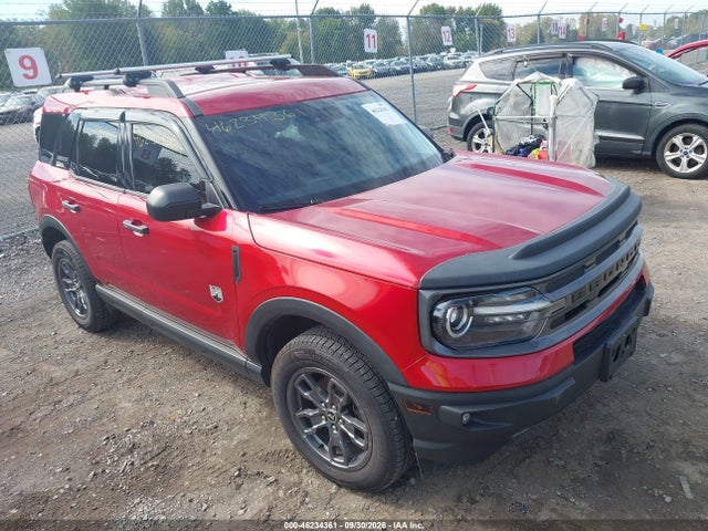 Auction sale of the 2021 Ford Bronco Sport Big Bend, vin: 3FMCR9B65MRB30785, lot number: 46234361