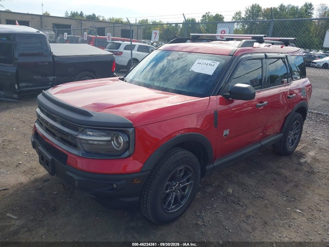 2021 Ford Bronco Sport Big Bend მანქანა იყიდება აუქციონზე, vin: 3FMCR9B65MRB30785, აუქციონის ნომერი: 46234361