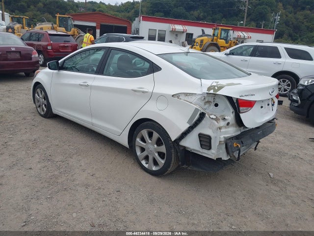 Продажа на аукционе авто 2013 Hyundai Elantra Limited, vin: 5NPDH4AE2DH280458, номер лота: 46234418