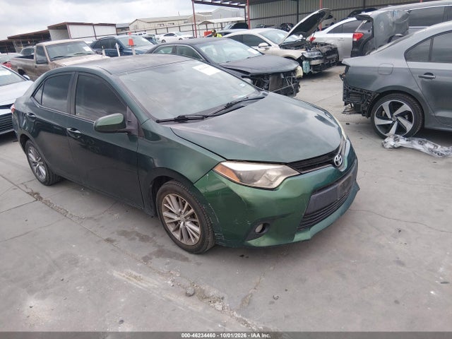 Auction sale of the 2014 Toyota Corolla Le Plus, vin: 5YFBURHE2EP099273, lot number: 46234460