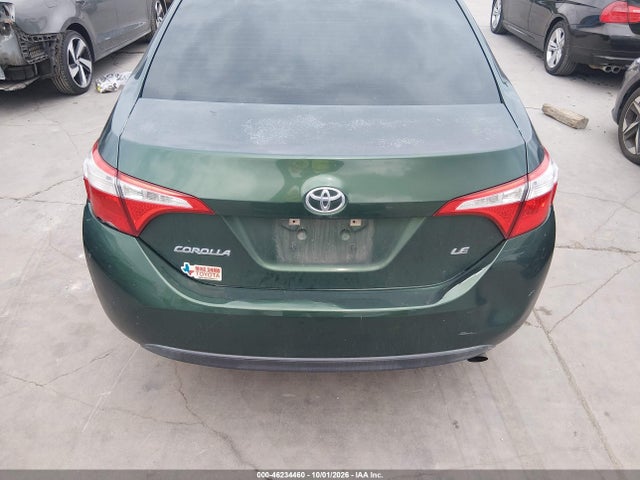 2014 Toyota Corolla Le Plus მანქანა იყიდება აუქციონზე, vin: 5YFBURHE2EP099273, აუქციონის ნომერი: 46234460