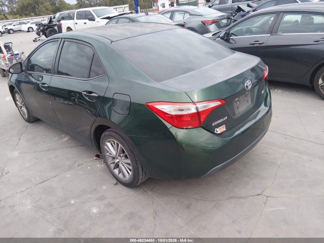 2014 Toyota Corolla Le Plus მანქანა იყიდება აუქციონზე, vin: 5YFBURHE2EP099273, აუქციონის ნომერი: 46234460