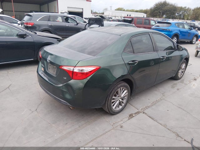2014 Toyota Corolla Le Plus მანქანა იყიდება აუქციონზე, vin: 5YFBURHE2EP099273, აუქციონის ნომერი: 46234460
