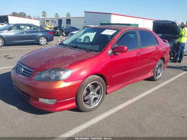 2003 Toyota Corolla S მანქანა იყიდება აუქციონზე, vin: 1NXBR32E33Z144269, აუქციონის ნომერი: 46234602