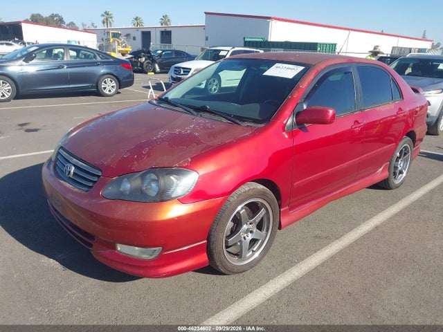 2003 Toyota Corolla S მანქანა იყიდება აუქციონზე, vin: 1NXBR32E33Z144269, აუქციონის ნომერი: 46234602
