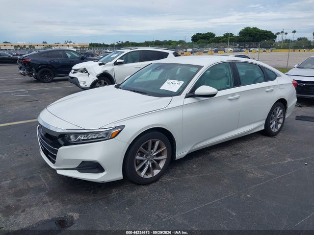 Aukcja sprzedaży 2021 Honda Accord Lx, vin: 1HGCV1F14MA038952, numer aukcji: 46234673