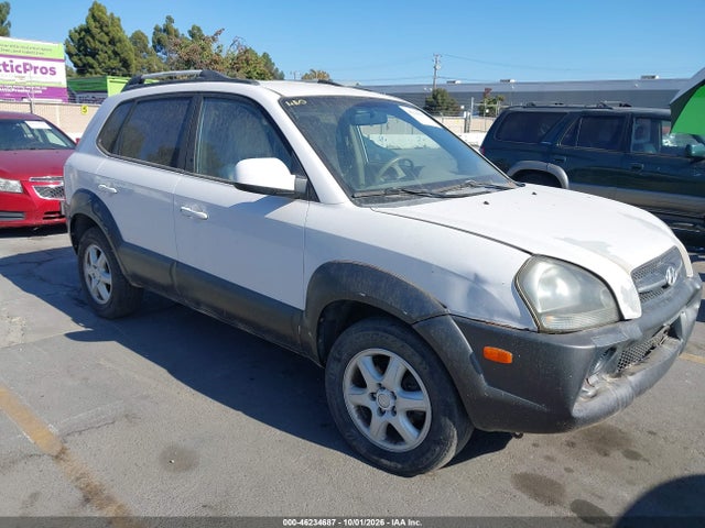 2005 Hyundai Tucson Gls/lx მანქანა იყიდება აუქციონზე, vin: KM8JN12D75U083644, აუქციონის ნომერი: 46234687
