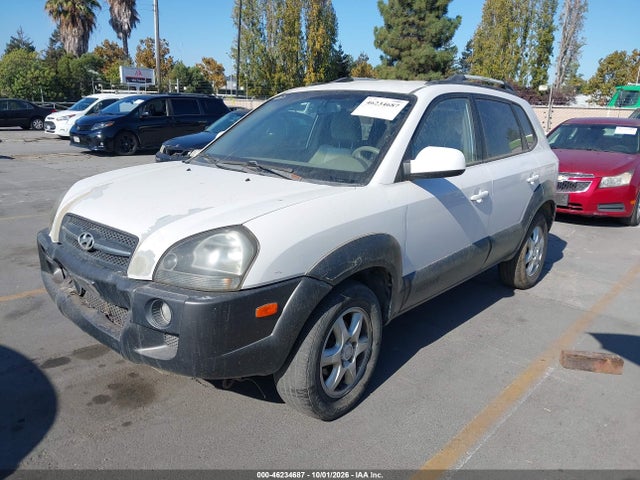 2005 Hyundai Tucson Gls/lx მანქანა იყიდება აუქციონზე, vin: KM8JN12D75U083644, აუქციონის ნომერი: 46234687