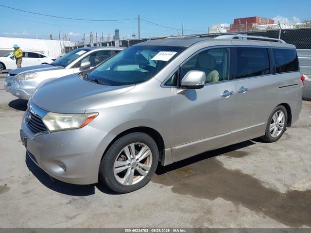 2012 Nissan Quest Le მანქანა იყიდება აუქციონზე, vin: JN8AE2KP2C9040063, აუქციონის ნომერი: 46234703