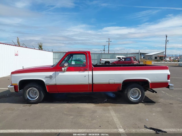 Aukcja sprzedaży 1984 Chevrolet C10, vin: 1GCEC14H7ES122787, numer aukcji: 46234827