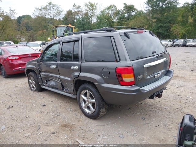 46234843 :رقم المزاد ، 1J8GW68J62C221447 vin ، 2002 Jeep Grand Cherokee Overland مزاد بيع