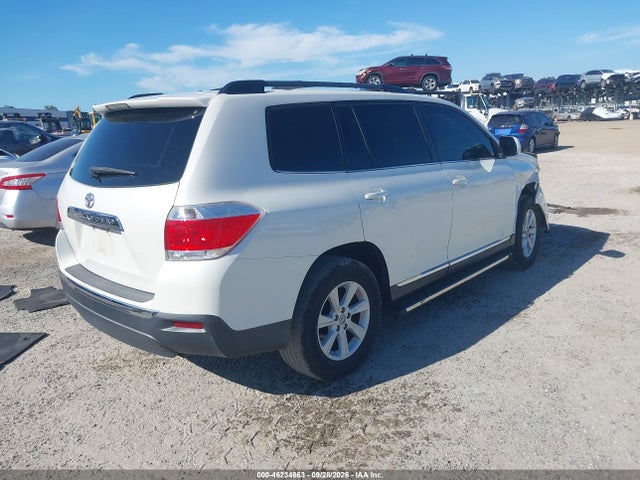 Aukcja sprzedaży 2013 Toyota Highlander Base Plus, vin: 5TDZA3EH8DS035201, numer aukcji: 46234863
