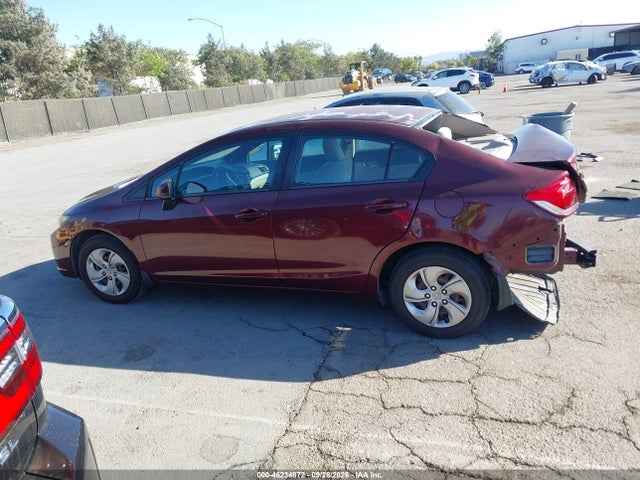 Aukcja sprzedaży 2013 Honda Civic Lx, vin: 19XFB2F54DE246064, numer aukcji: 46234872