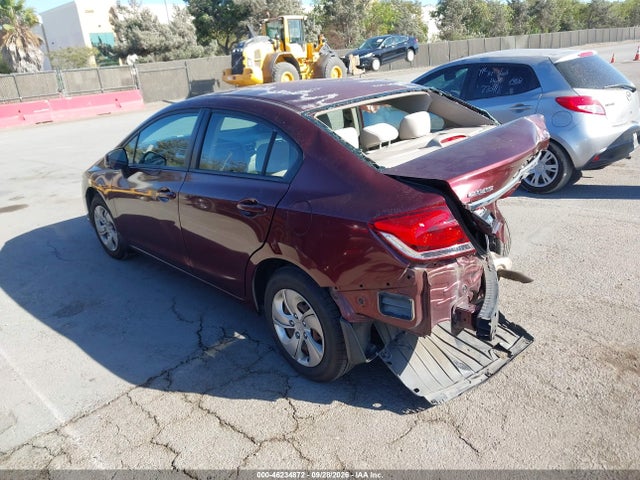 Aukcja sprzedaży 2013 Honda Civic Lx, vin: 19XFB2F54DE246064, numer aukcji: 46234872