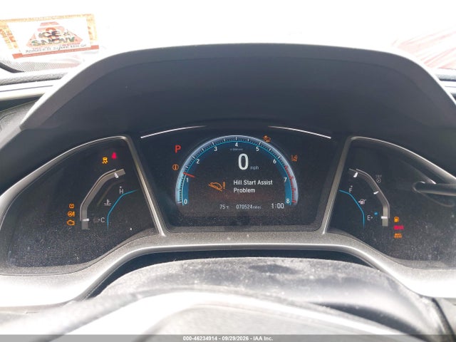 46234914 :رقم المزاد ، 2HGFC1F49GH651359 vin ، 2016 Honda Civic Ex-t مزاد بيع