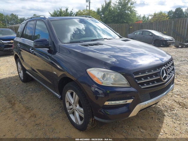 Продаж на аукціоні авто 2012 Mercedes-benz Ml 350 Bluetec 4matic, vin: 4JGDA2EB9CA038664, номер лоту: 46234985