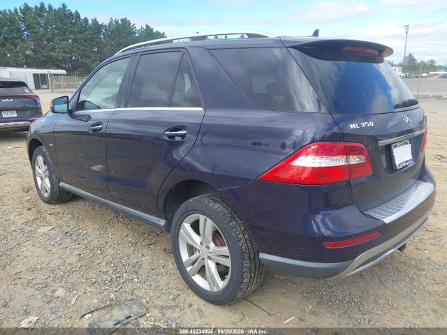 Продаж на аукціоні авто 2012 Mercedes-benz Ml 350 Bluetec 4matic, vin: 4JGDA2EB9CA038664, номер лоту: 46234985